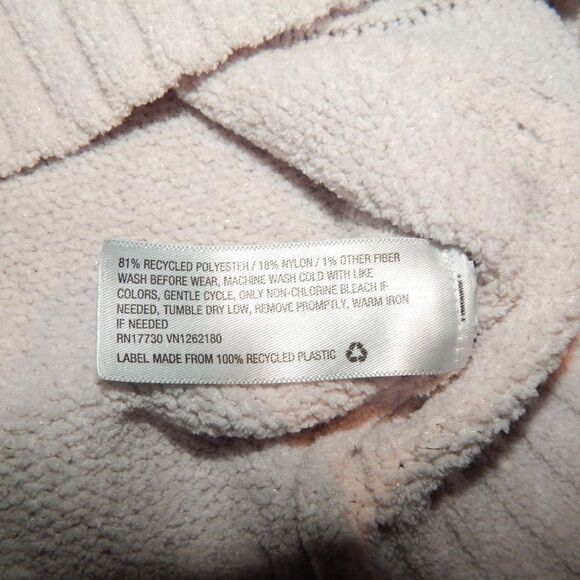 CAT & JACK girls medium 7/8 light pastel pink plush soft mock neck sweater tunic - Picture 8 of 11